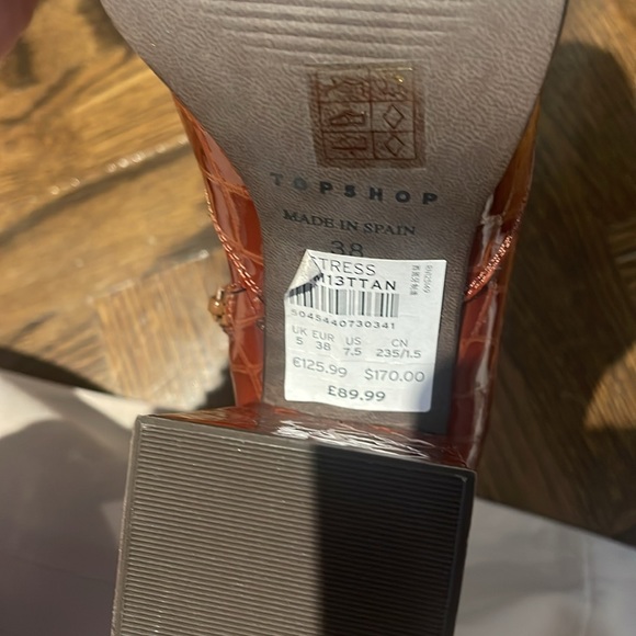 Never been worn top shop boots size 7 1/2 US originally $170 - Picture 5 of 5